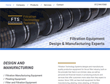 Tablet Screenshot of filtrationtech.com